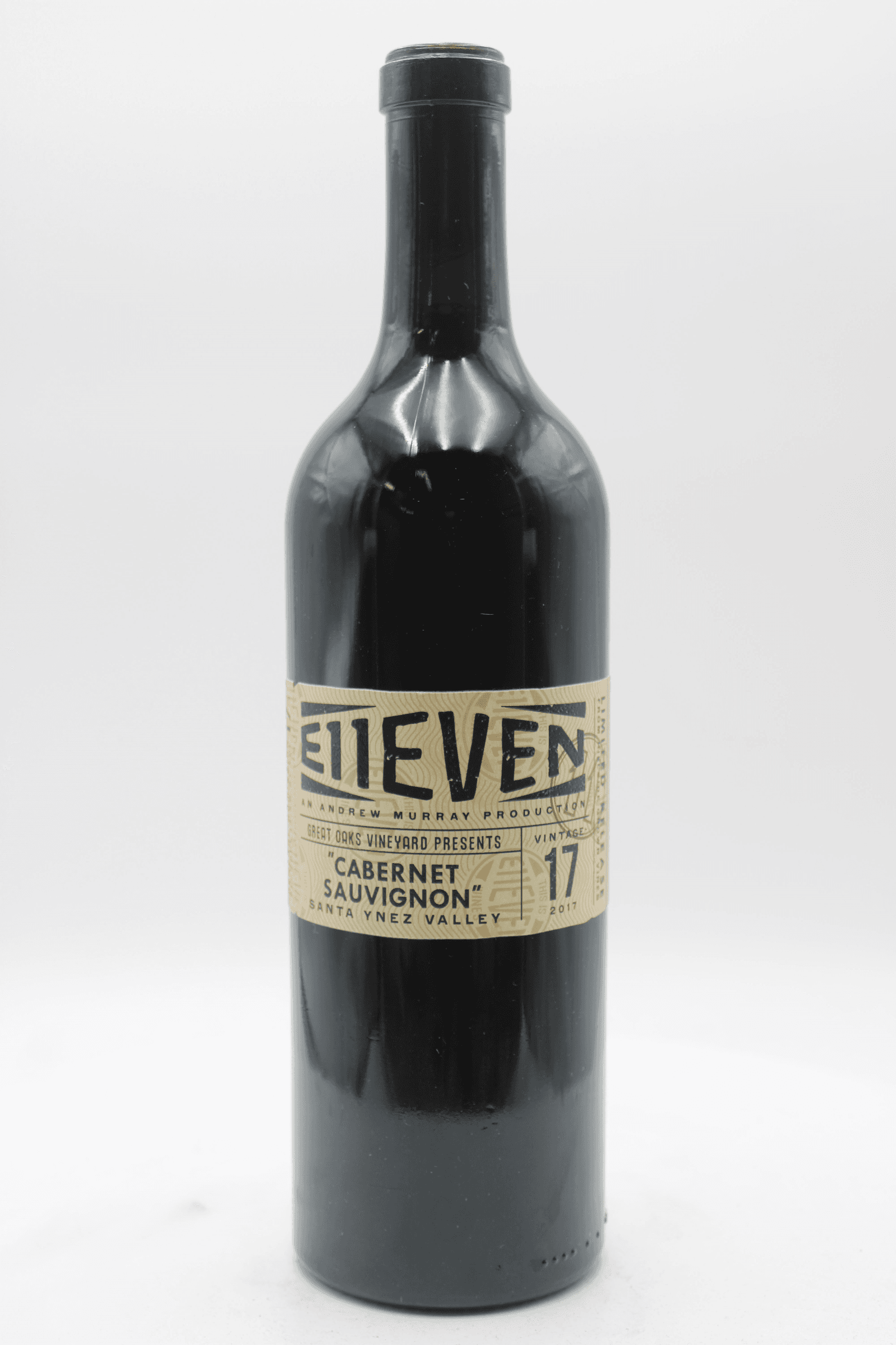 Bottle of E11even Wines 2017 Cabernet Sauvignon from Santa Ynez Valley